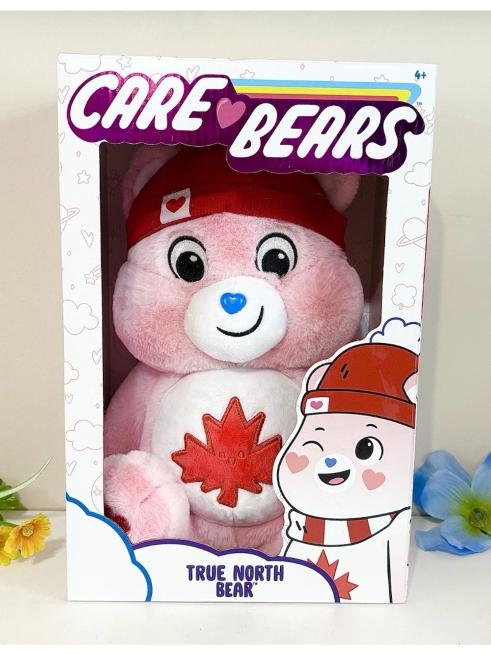 Care Bears Exclusive True North Canadian Bear NEW-Collectible Maple Leaf Plush